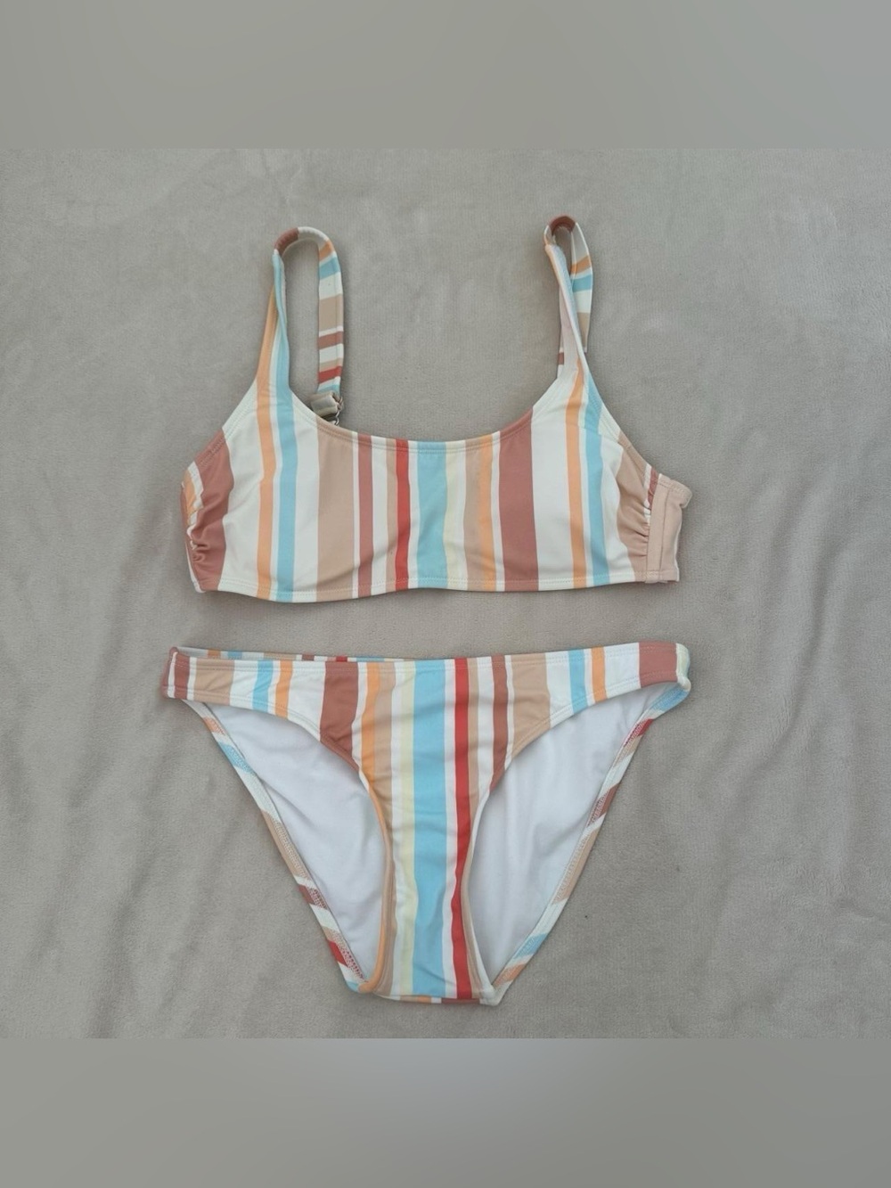 Xhilaration Striped Bikini Set